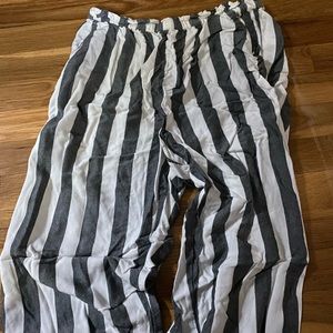 american eagle striped pants